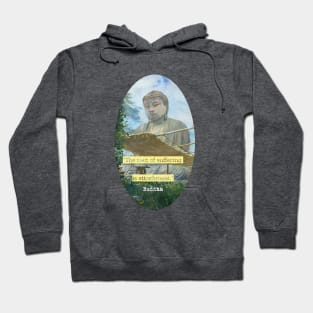 buddha painting Hoodie